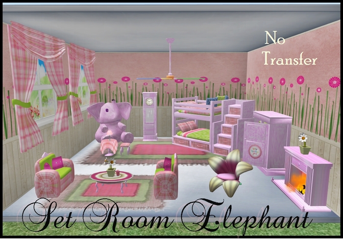 Set Room Elephant