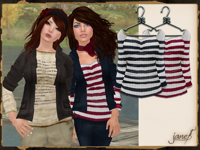 JANE - sail away top.greedy pack