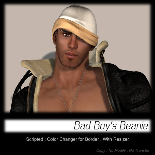 - MPP - Bad Boy's Beanie - White