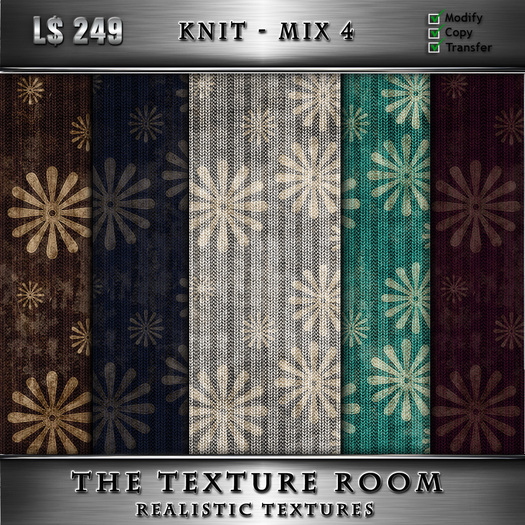 The Texture Room - Knit Mix 4 Textures 
