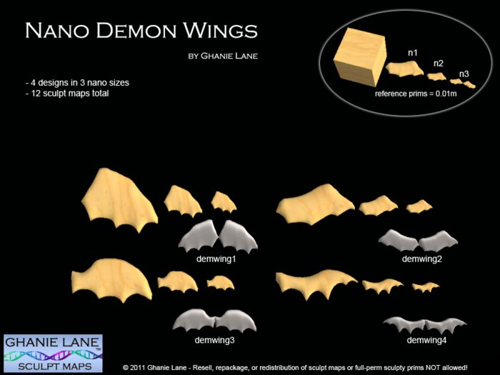 [GL] Nano Demon Wings