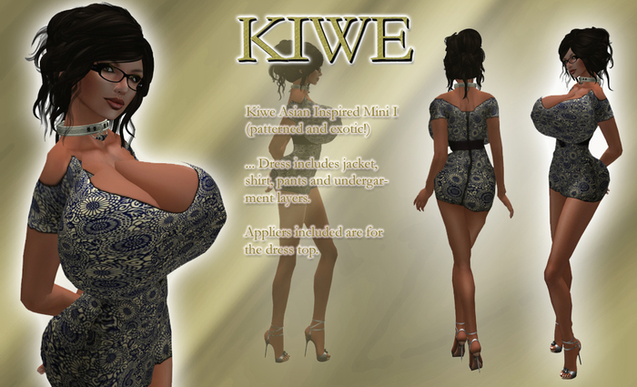 Kiwe Asian Inspired Mini I for Prim B's