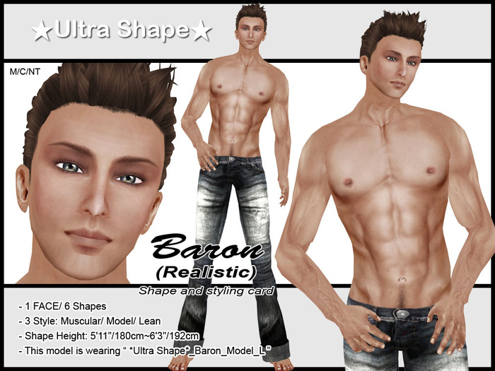 *Ultra Shape* Realistic Series M Baron