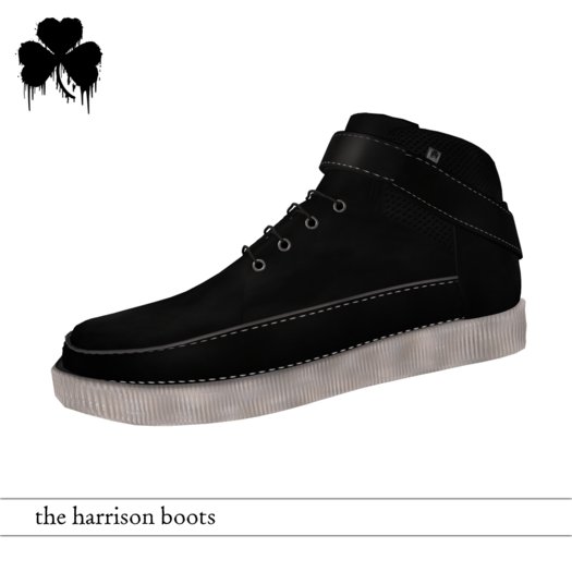 *FIR & MNA* The Harrison Boots Black