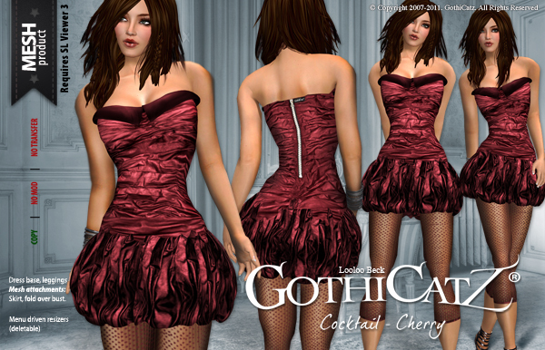 >>GothiCatz<< Cocktail Cherry