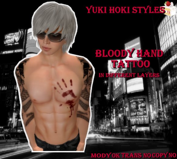 YHS Bloody Hand Men