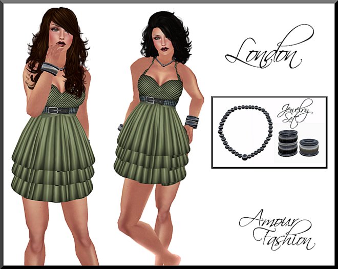 ✦ CLEARANCE✦ Amour Fashion - London Dress - Graze
