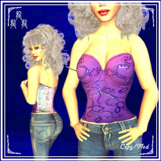 Purple Bustier #2