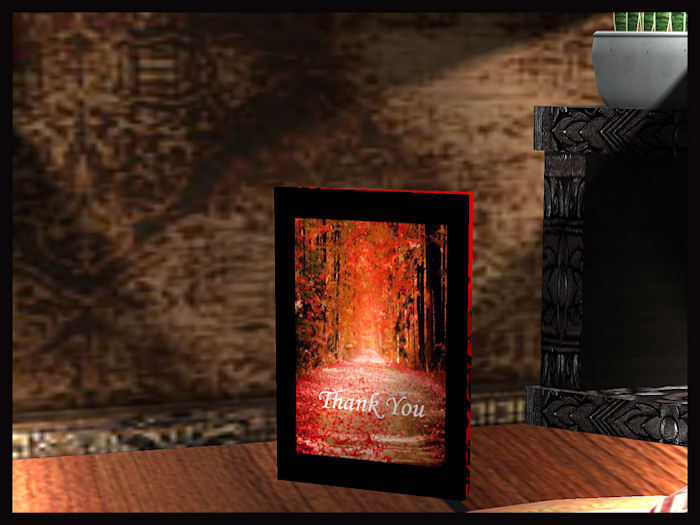 Thanks Greeting Card Boxed