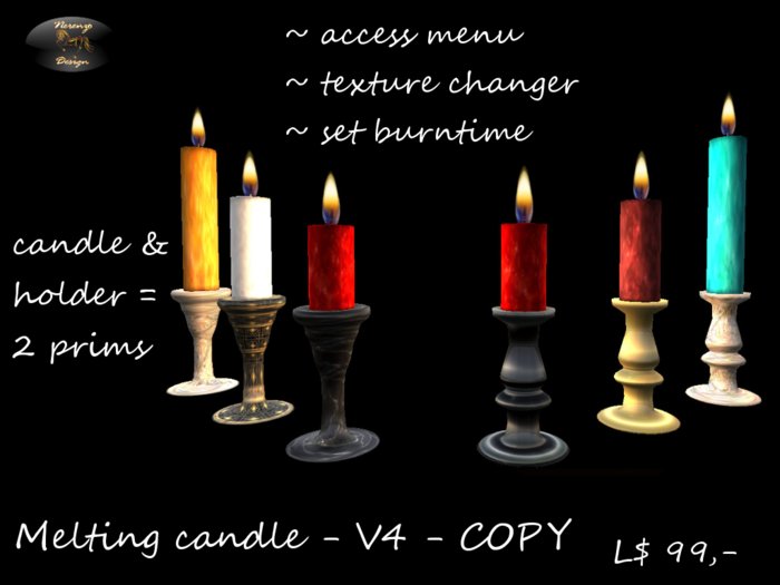 Nerenzo Melting Candles V4