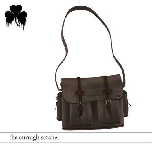 *FIR & MNA* The Curragh Satchel Khaki Canvas