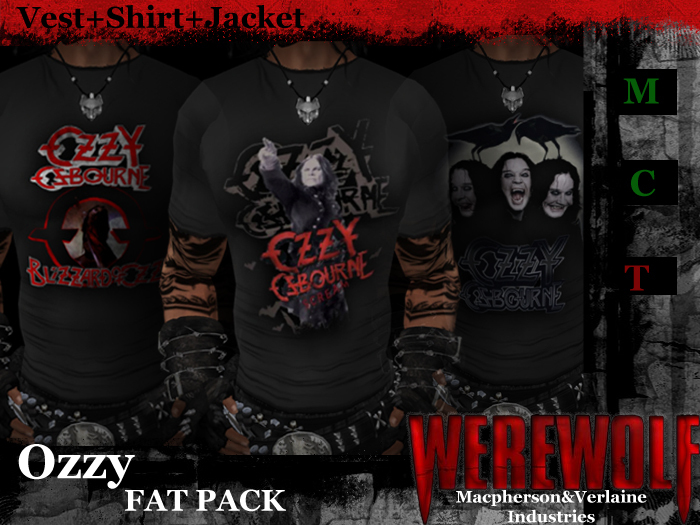 WereWolf  Ozzy Fat Pack