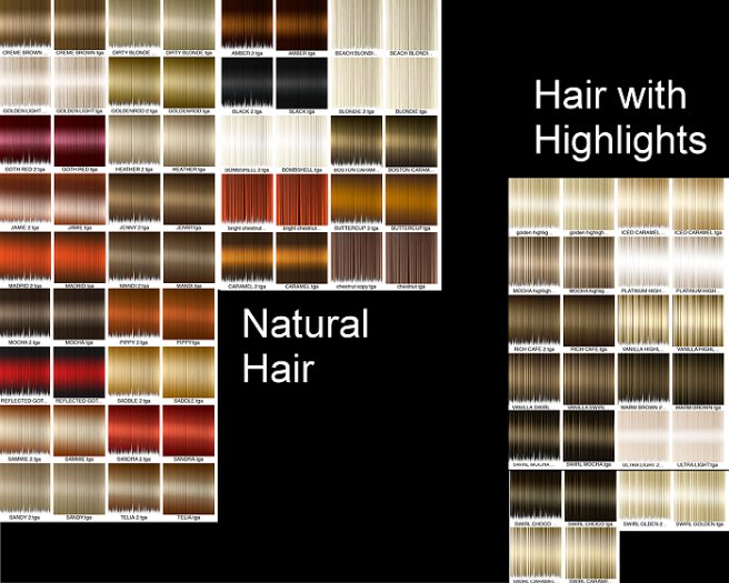 82 Hair Textures
