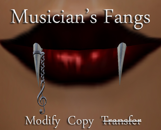 .:harmless INK:. Musicians Fangs