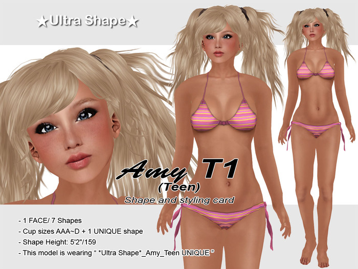 *Ultra Shape* Teen Series F Amy T1 Teen - 5ft.2in./159cm