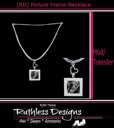 [RD] Picture Frame Necklace