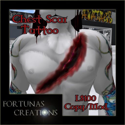 ~FC~ Chest Scar Tattoo