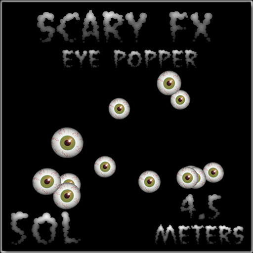 Particle FX Effect - Eye Popper by Drake FULL PERM Script and Texture UUID-  Halloween Decoration