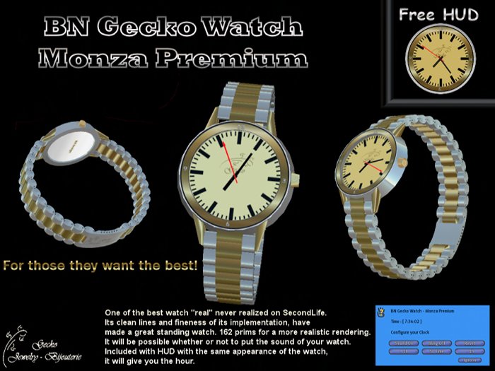 :: Gecko :: Watch - Monza Premium