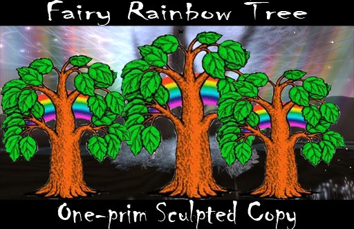 PROMO!!! Fairy rainbow tree