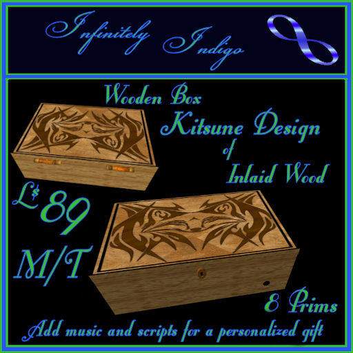 Wood Box - Kitsune - MT