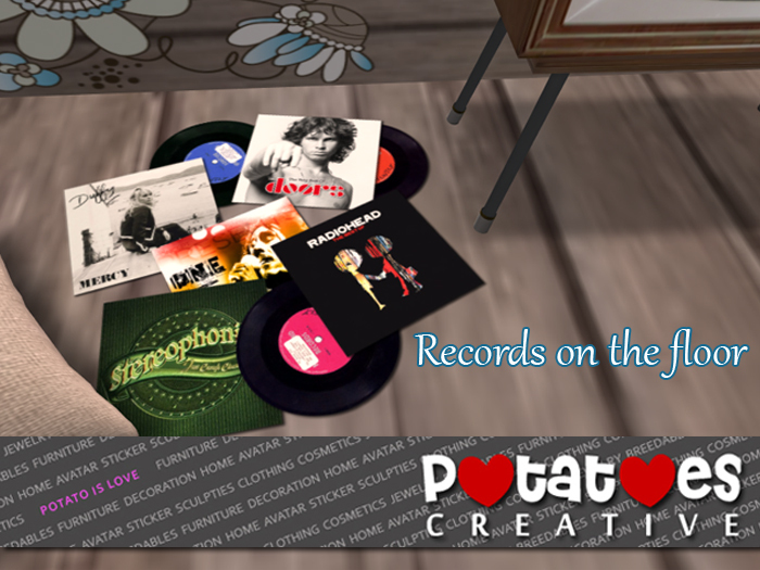 Potatoes Creative - Records on the Floor