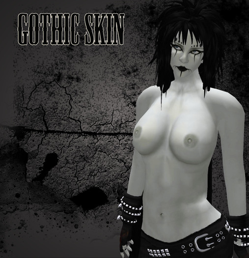 White gothic skin F