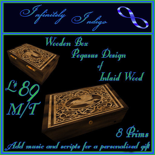 Wood Box - Pegasus - MT