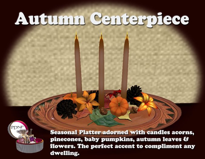 PDN: AUTUMN CENTERPIECE BOX