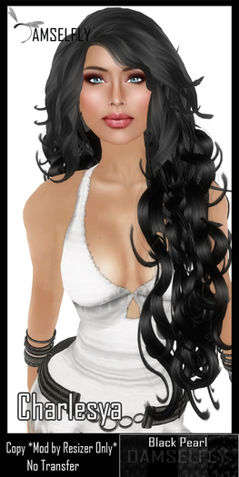 *~*Damselfly*~*Charlesya Black Pearl