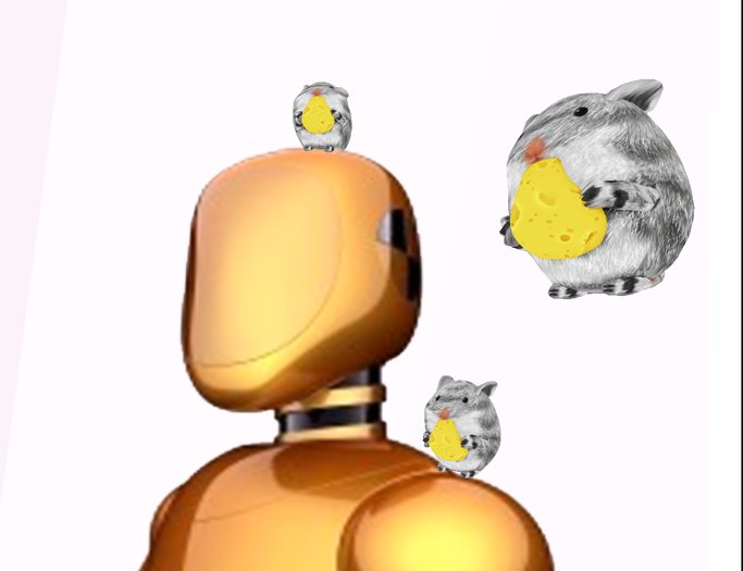 Cubesphere - Cute Hamster pet White Head