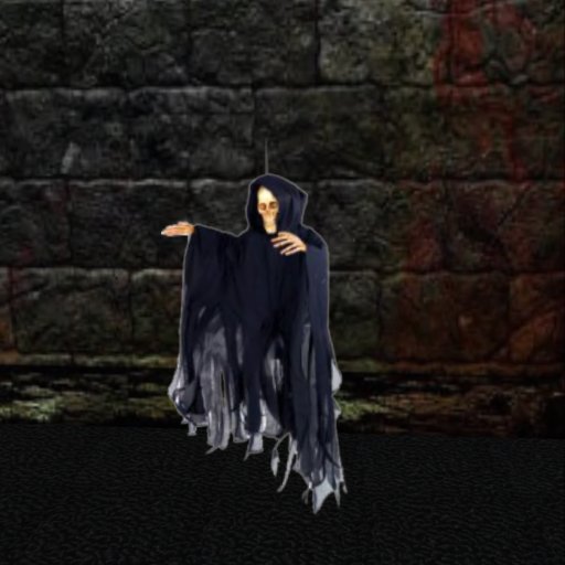 Fading, Moving Skull Reaper, (Boxed)