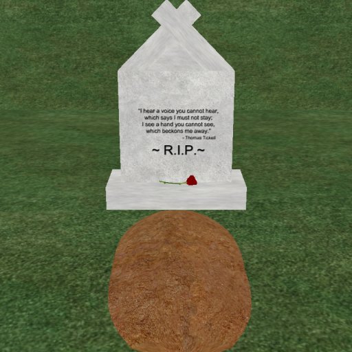 Verse 10, Enticing Designs 5 Prim Large Fancy Square Style Cement Tombstone Marker with Inscription, Grave, and Rose