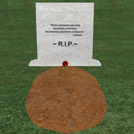 Verse 9, Enticing Designs 5 Prim Tapered Square Style Cement Tombstone Marker with Inscription, Grave, and Rose