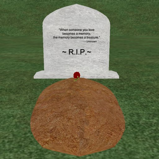 Verse 9, Enticing Designs 5 Prim Rounded Arch Style Cement Tombstone Marker with Inscription, Grave, and Rose