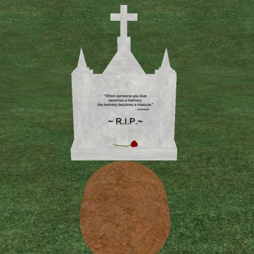 Verse 9, Enticing Designs 5 Prim Large Cross Top Style Cement Tombstone Marker with Inscription, Grave, and Rose