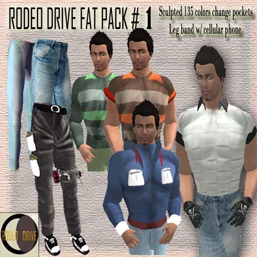 Male sweaters & pants fat pack