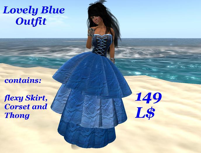 Lovely Blue Outfit