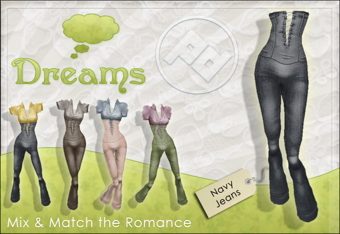 ::Poised:: Dreams Jeans Navy