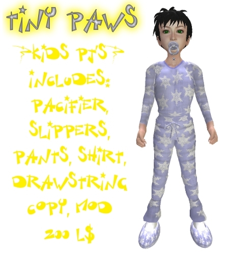 Little boys Pj's snow blue (BOXED)