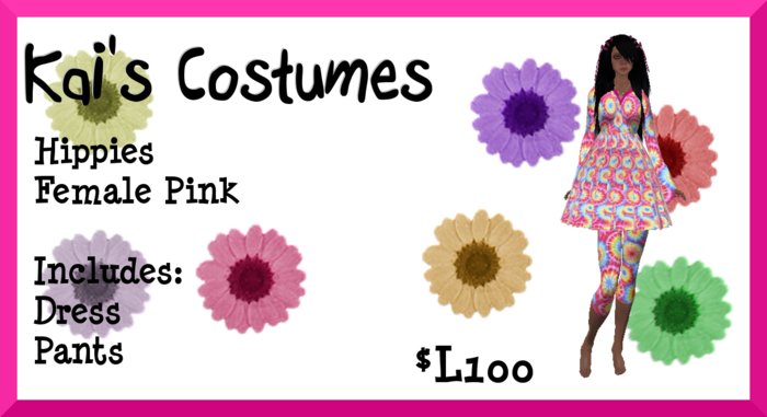 .:KC:. Hippies - Female Pink