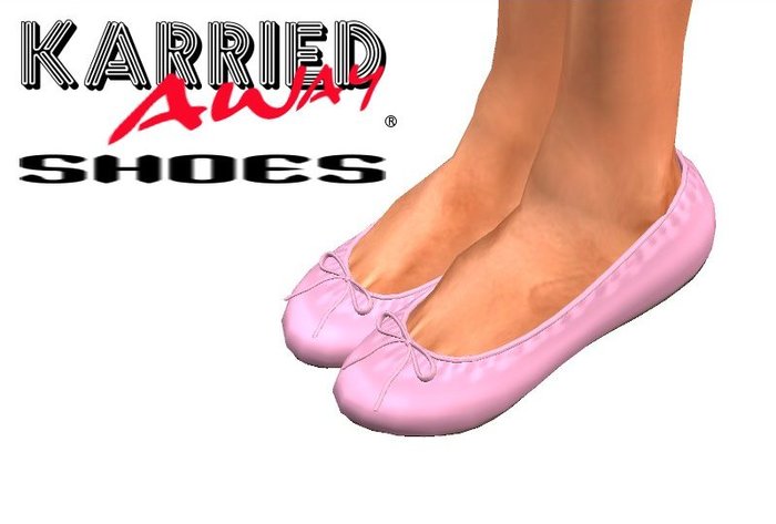 Karried Away Ballet Flats Soft Pink