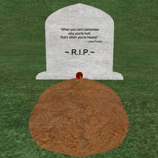 Verse 2, Enticing Designs 5 Prim Rounded Arch Style Cement Tombstone Marker with Inscription, Grave, and Rose