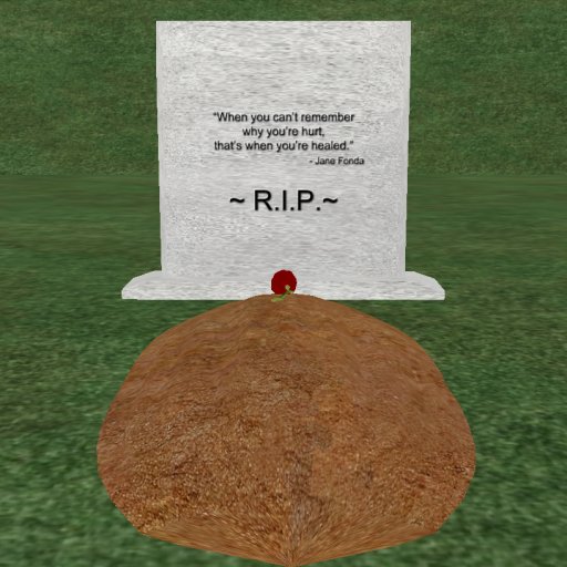 Verse 2, Enticing Designs 5 Prim Tapered Square Style Cement Tombstone Marker with Inscription, Grave, and Rose