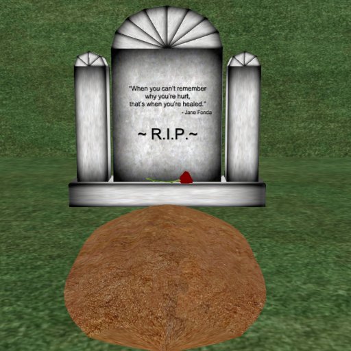Verse 2, Enticing Designs 5 Prim Dome Top Style Marble Tombstone Marker with Inscription, Grave, and Rose