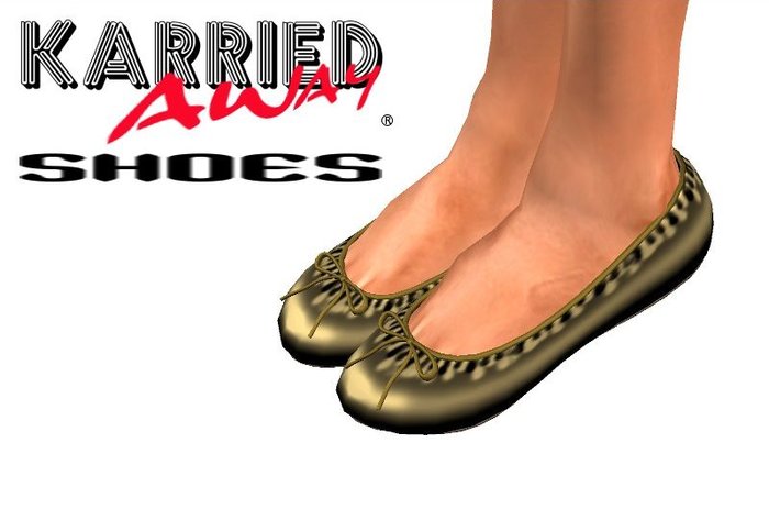 Karried Away Ballet Flats Gold