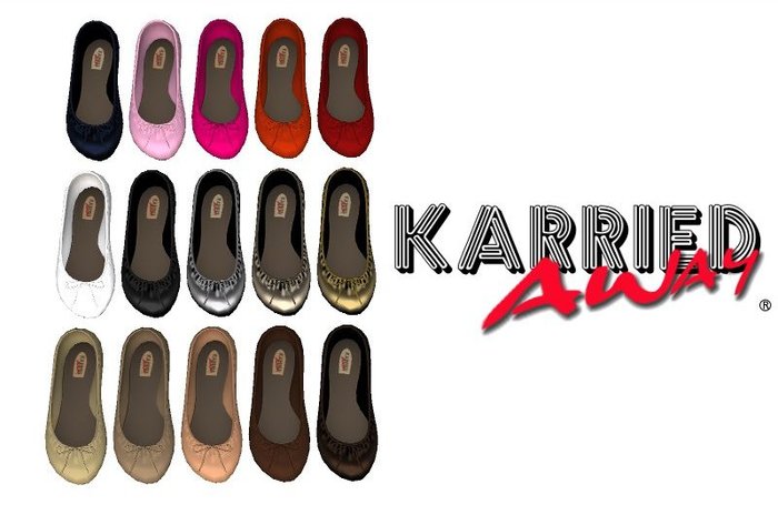 Karried Away Ballet Flats FATPACK
