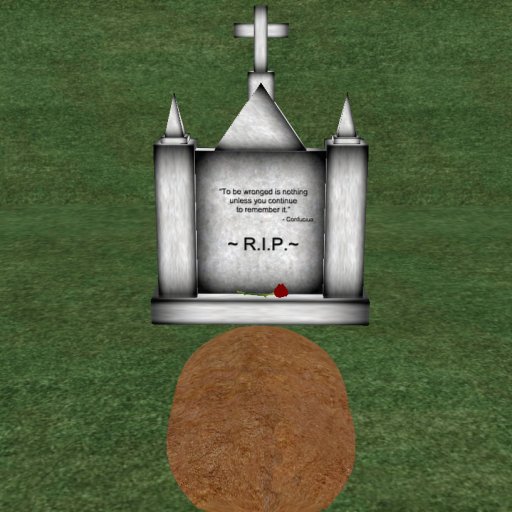 Verse 3, Enticing Designs 5 Prim Large Cross Top Style Marble Tombstone Marker with Inscription, Grave, and Rose