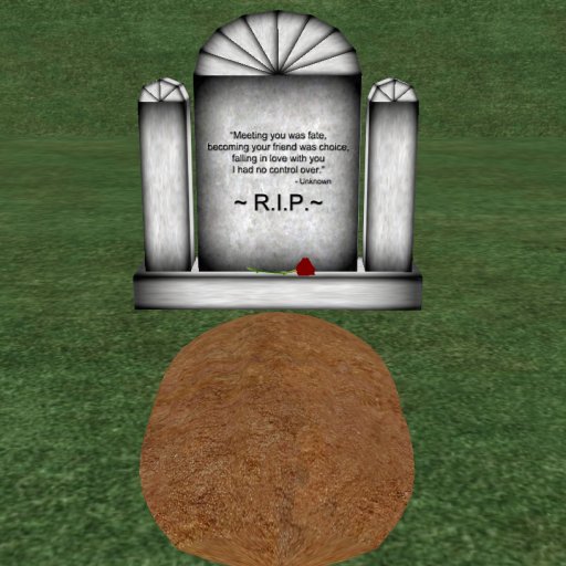 Verse 4, Enticing Designs 5 Prim Dome Top Style Marble Tombstone Marker with Inscription, Grave, and Rose