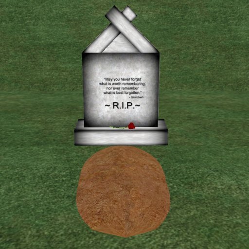 Verse 5, Enticing Designs 5 Prim Large Fancy Square Style Marble Tombstone Marker with Inscription, Grave, and Rose